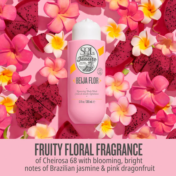 ✨ Sol De Janeiro Beija Flor Body Wash & Glow Gel | Full Body Brightening Formula
